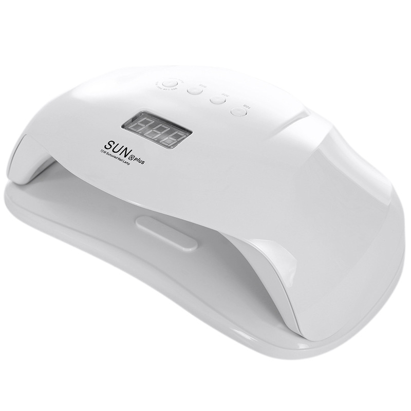 Lámpara de manicuras LED de alta capacidad luz de fototerapia de inducción inteligente tienda de manicuras pegamento de vinilo lámpara de horneado máquina de fototerapia de secado rápido de uñas