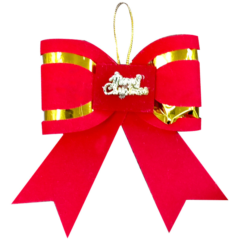 Decoraciones de Navidad Campana arco Santa Claus Árbol de Pino Estrella Superior del árbol de Navidad adornos