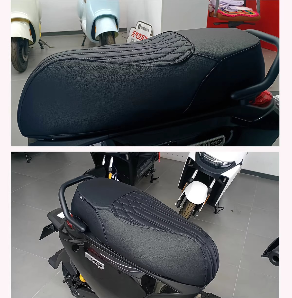 Suitable for Ninebot M95C/M85C+/Mk2/N370C/M5100 Seat Cover, Waterproof, Sun-Proof, and Thickened for Electric Vehicles