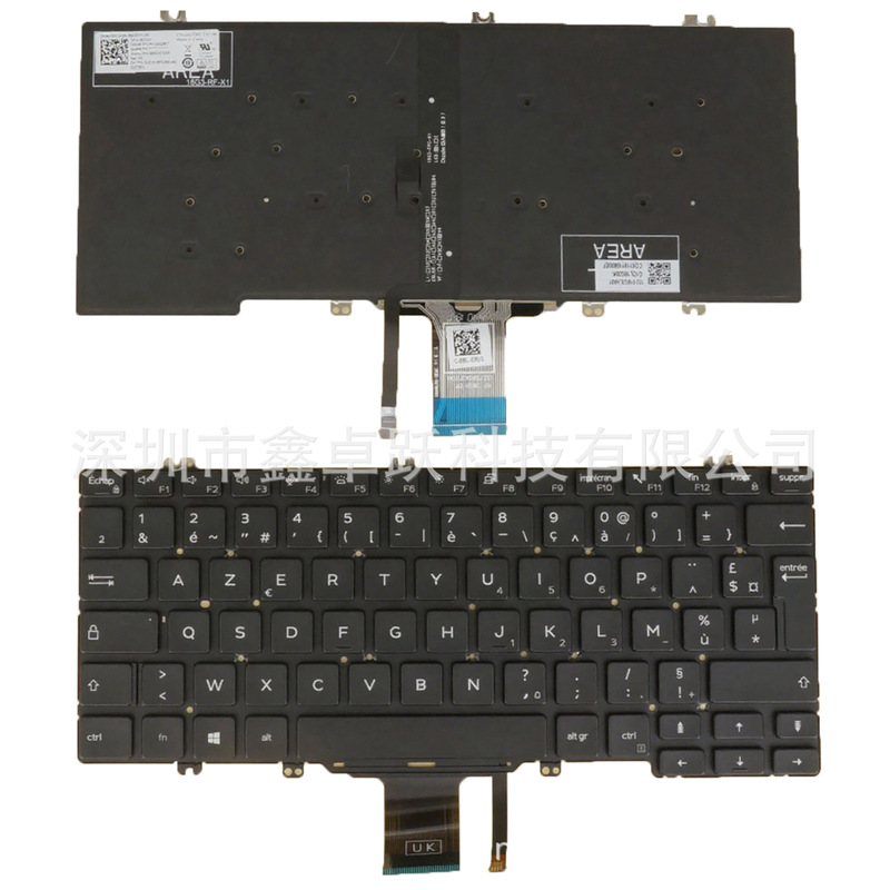Fr Is Suitable for Dell Latitude 7300 E7300 E5300 5300 2-in-1 Keyboard P97G P99G Fr Is Suitable for Dell Latitude 7300 E7300 E5300 5300 2-in-1 Keyboard P97G P99G