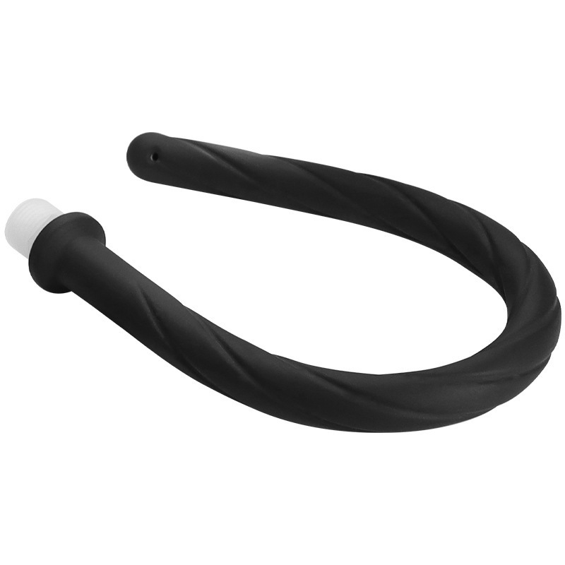 Silicone Anal and Vaginal Cleaner with Soft Hose Shower Attachment — detail image 4