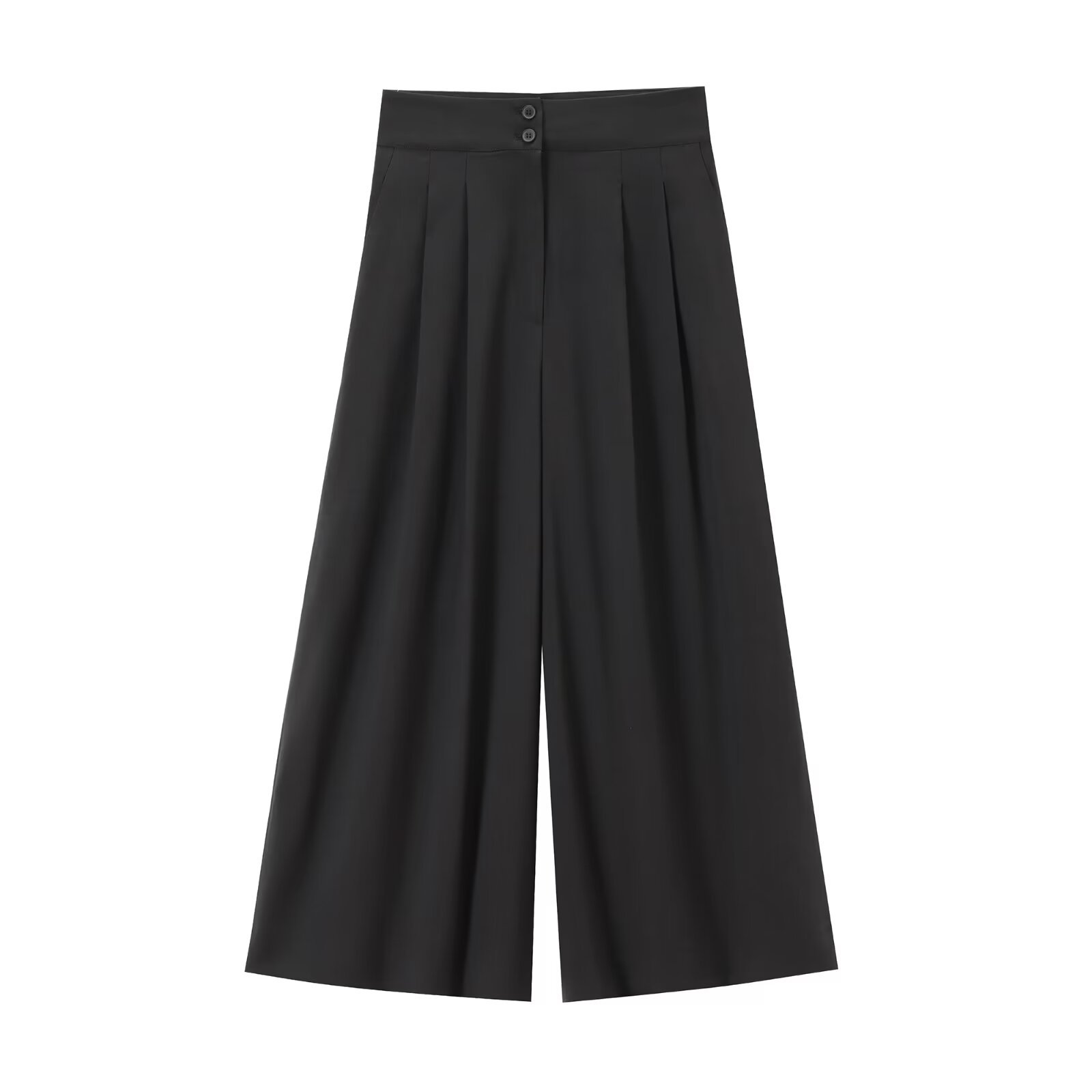 Cross-border Foreign Trade Women's Clothing 2025 Summer European And American Style V-neck Tie Top + Pleated Pants Set_ecoleips.com