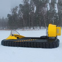 海上巡航8人乘坐船中型水域救援气垫船水陆两用物资运输船