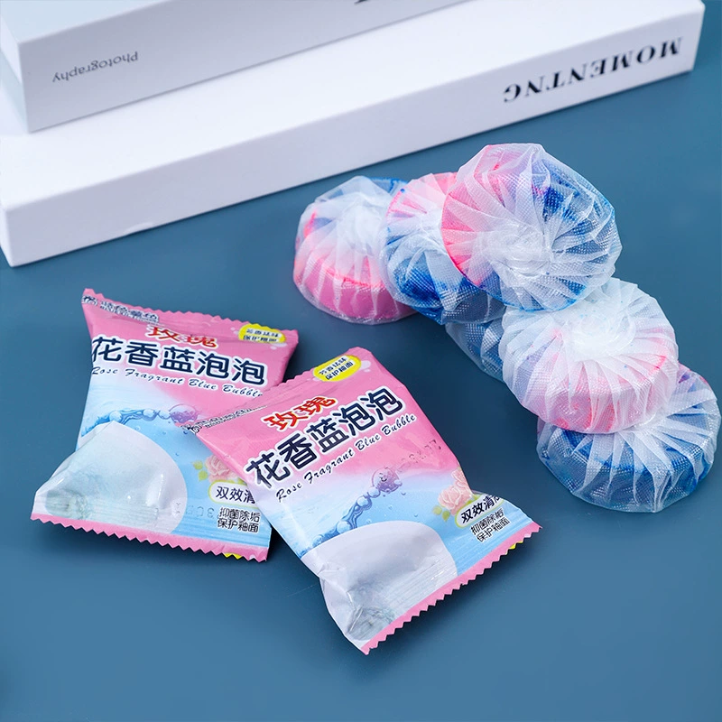 Отдельный наряд-новый розовый синий двухцветный аромат синий пузырь туалет туалетный душ туалет туалетный чистящий мяч дезодорант