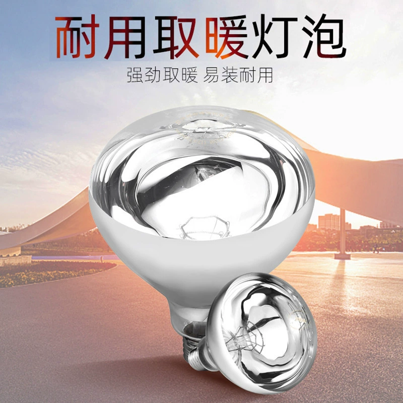 Взрывобезопасная лампочка для душа оптовая продажа дома старомодный универсальный E27 шнек инфракрасный нагрев нагревательный пузырь вольфрамовая лампа