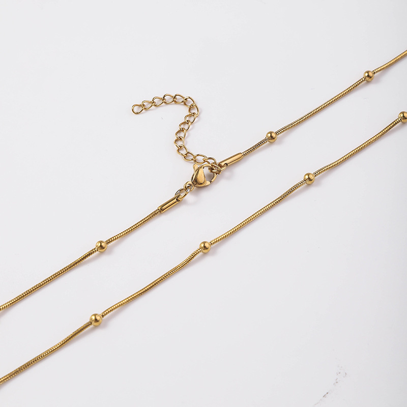 7g Weight Chain Jewelry Making Type DIY Jewelry Accessories Classification 1 Piece Quantity 304 Stainless Steel Material Solid Color Pattern Plating Design Simple Style, Classic Style Style Simple Style Classic Style Solid Color 304 Stainless Steel Plating Jewelry Accessories 6