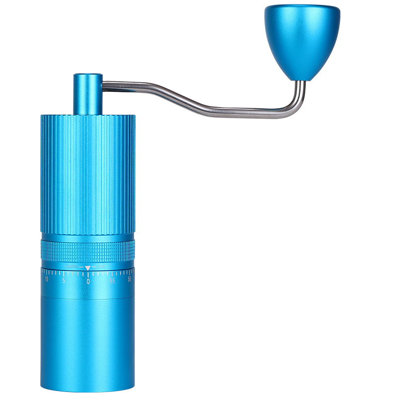 Premium Manual Coffee Grinder With Adjustable Burr - CNC Steel Grinding Core, Portable Hand Crank Mill For Espresso & Pour Over Coffee_voghion.com