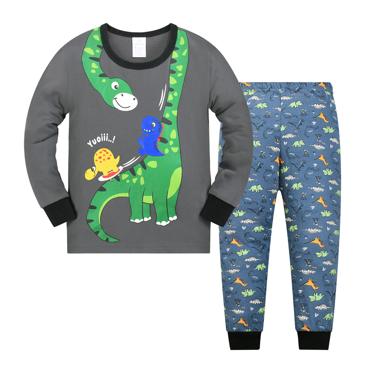 Verano nuevo pijama infantil transfronterizo al por mayor ropa infantil europea y americana ropa para el hogar ropa de aire acondicionado para niños pijamas niños