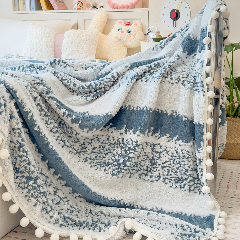 catiónico algodón mantas de peluche siesta de oficina mantas de aire acondicionado mantas de dormitorio mantas de dormitorio mantas de dormitorio de estudiantes