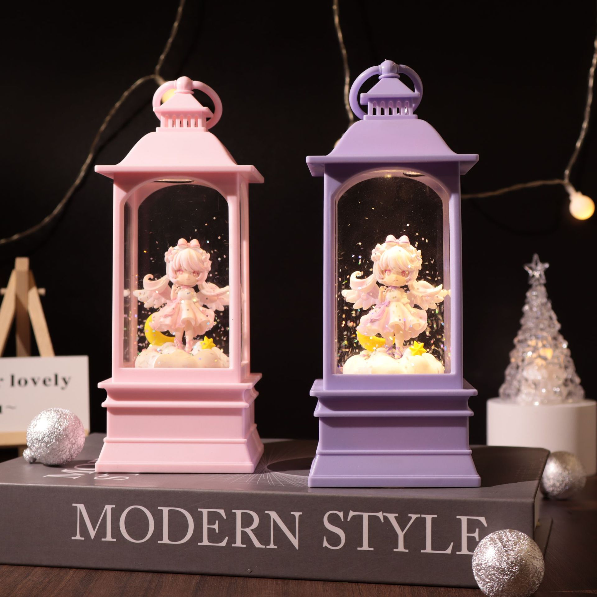 提灯风灯系列厂家直销 客厅卧室音乐灯光氛围装饰品摆件生日礼物