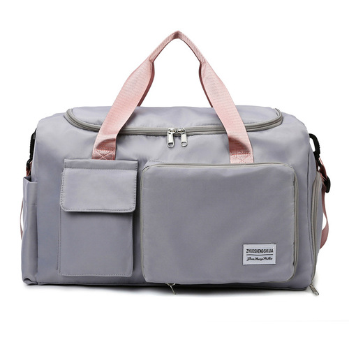 New Foldable Large Capacity Travel Bag with Dry Wet Separation, Sports Swimming Fitness Bag for Students and Business Trips, Short Trip Luggage