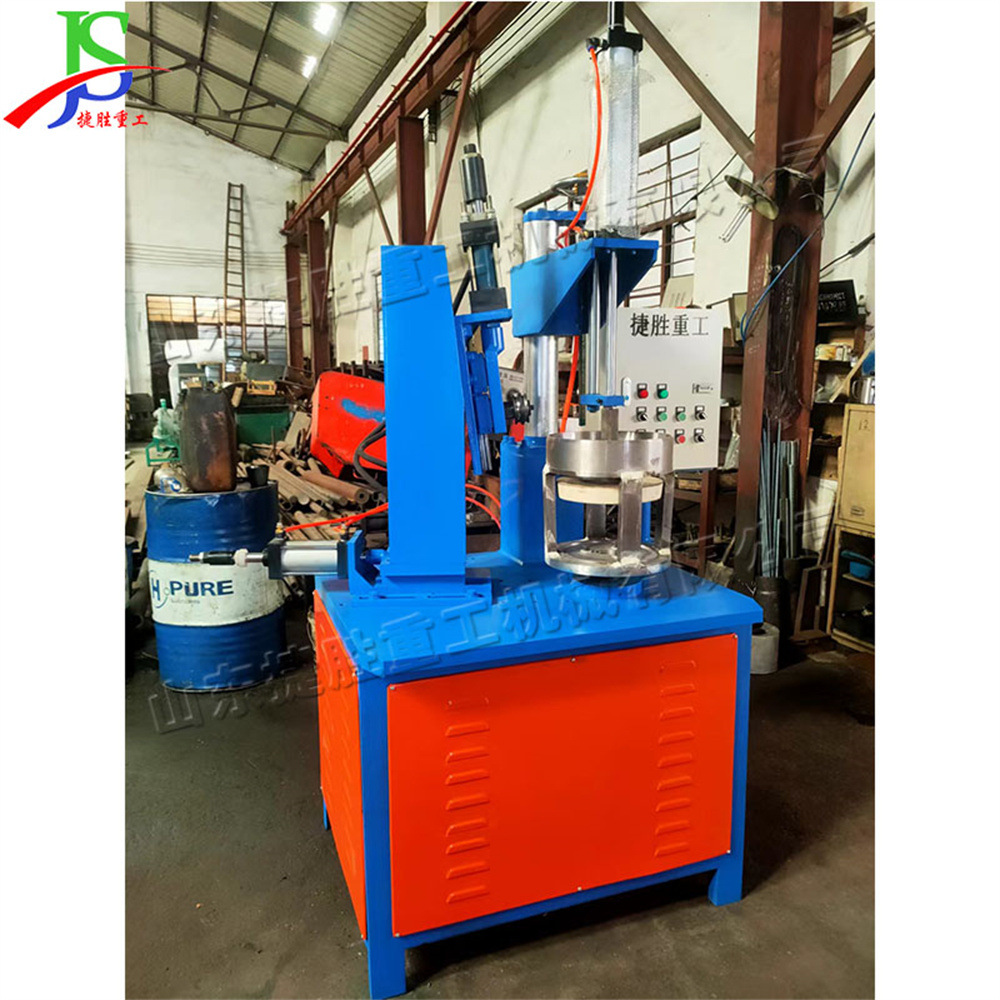 acero inoxidable máquina de crimpado automático metal redondo hidráulico crimpado máquina todo-en - uno flangeing máquina