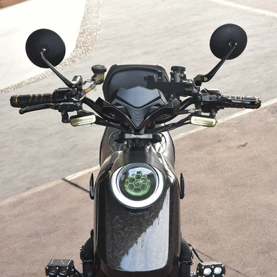 No. 9 Mavericks Motorcycle Electric Vehicle: Motorcycle rearview mirror