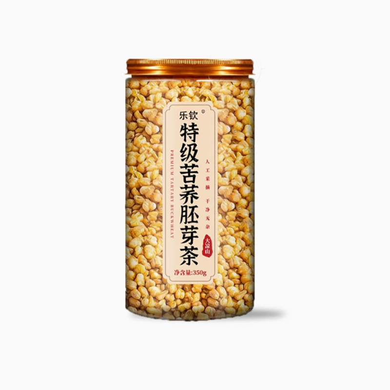 正品现货级钦苦荞胚芽茶大凉山荞麦茶350G罐装浓香型泡茶批发XL|undefined