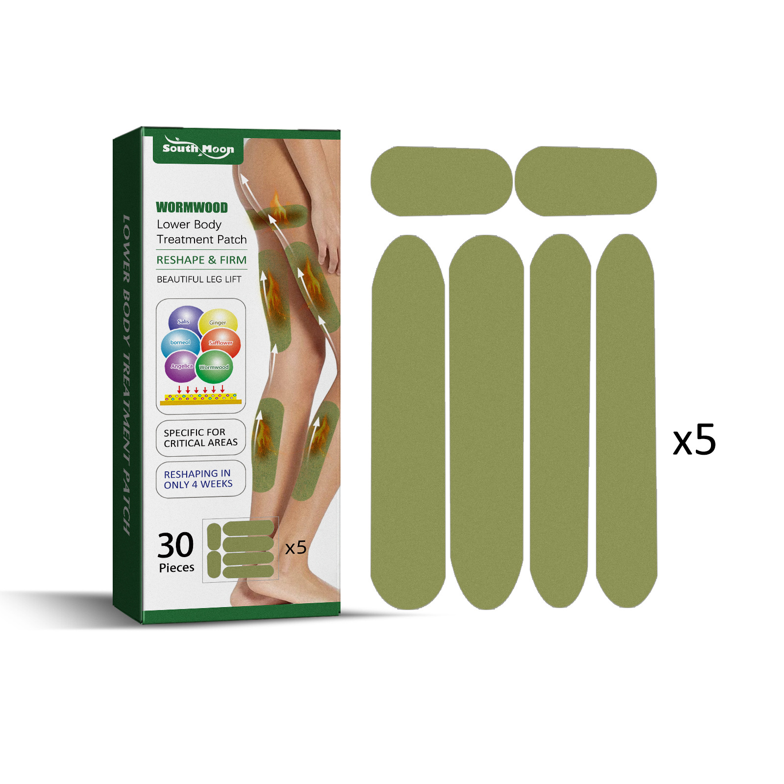 South Moon mugwort pat beautiful legs, lazy person shaping thighs, tightening leg muscles, and lifting_voghion.com