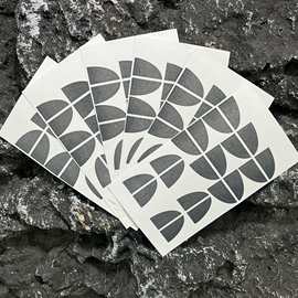 美甲喷枪镂空模板贴纸新日式法式微笑线爱心蝴蝶星星喷绘指甲工具