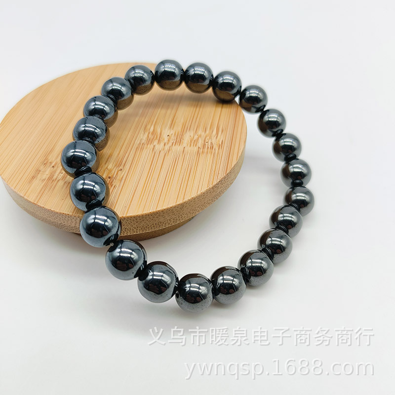 Bracelet à billes de 8 miles seul 39 grammes avec magnétisme