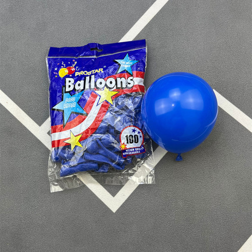 Mayfair 5-inch matte balloons for wedding celebration decorations, birthday party floating decorations, 100 small round candy-colored balloons