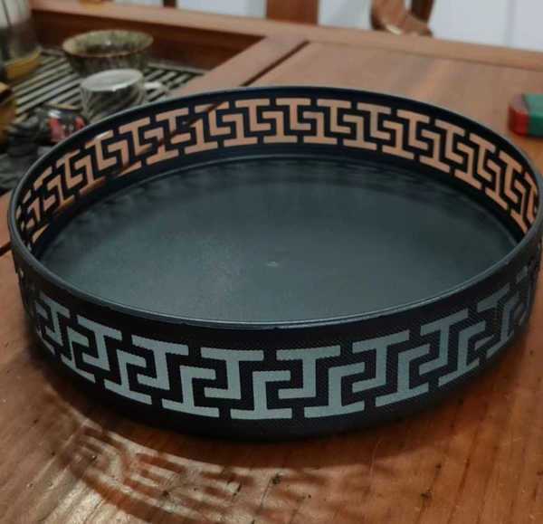 Black single layer belt rotate 25cm (No. 3)