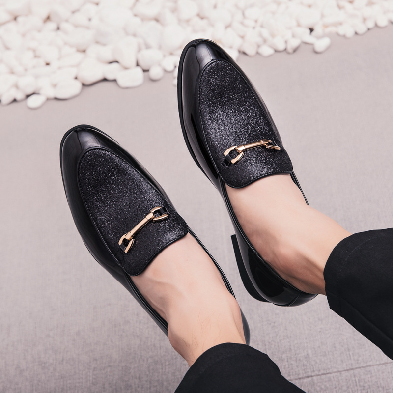 Aliexpress transfronterizo zapatos de cuero de camisa para hombres de negocios casual zapatos de Lefour zapatos de noche zapatos de peluquería de cuero