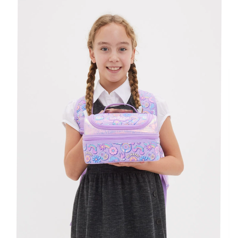 Double-layer bag, lunch box for students, children's waterproof big thermos