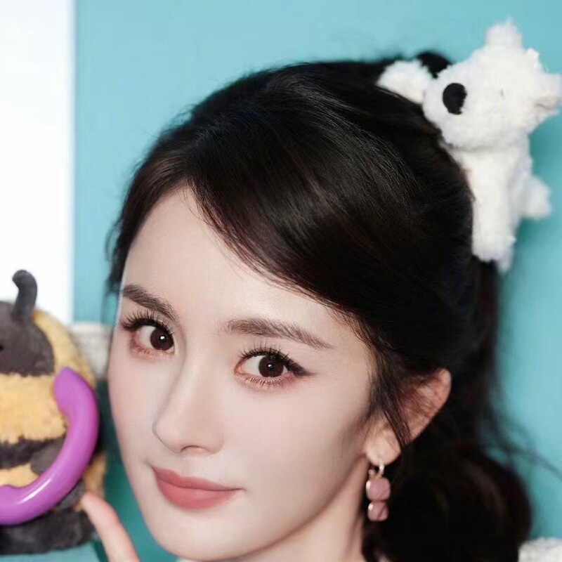 杨幂同款西高地发夹甜妹可爱毛绒发夹甜美少女心百搭新款发饰头饰|undefined