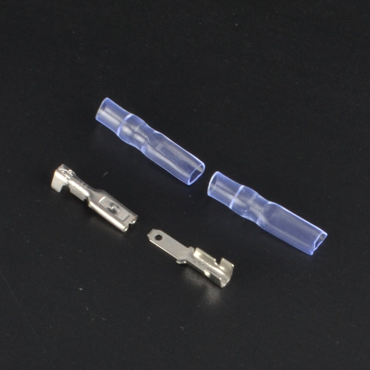 2.8端子插簧+插片+护套 连接器