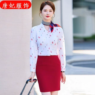 2025女西服马甲套装空姐制服职业装高铁销售酒店工装美容师工作服