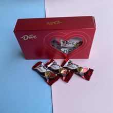 新款德芙巧克力盒子空盒PVC包装透明盒糖果喜糖小礼盒小号盒装