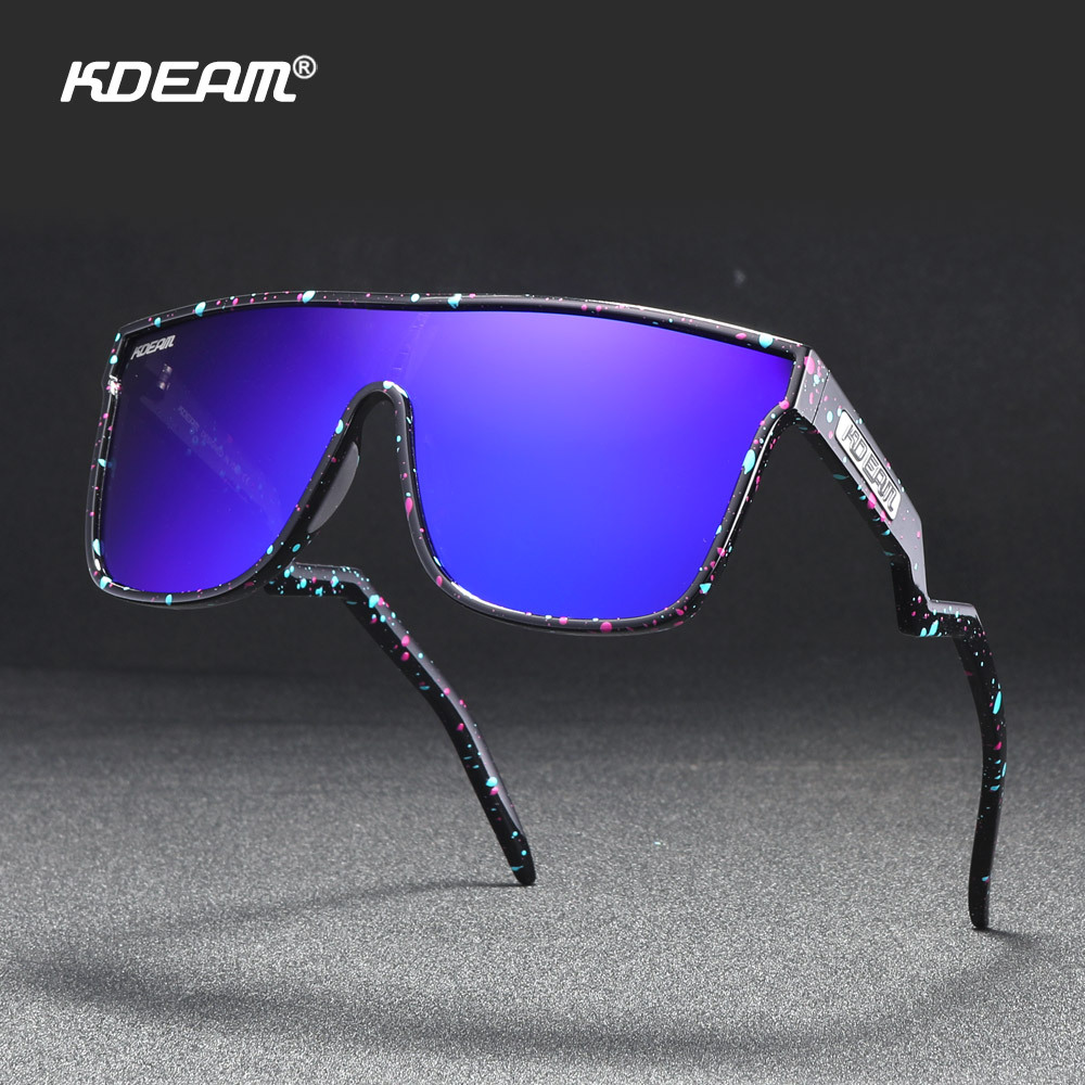 KDEAM new TR90 alien sunglasses large box conjoined windproof…