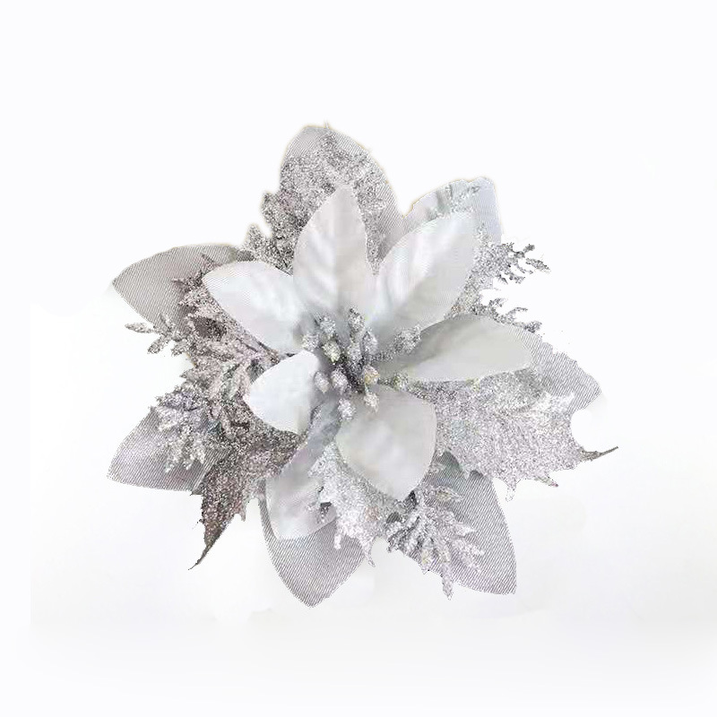 Silver (three-layer three-dimensional flower)