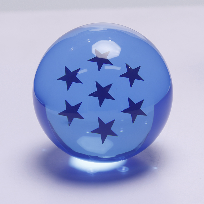 Suministro disponible de figuras de resina de Dragon Ball, adornos de bolas de resina, figuras de juguete de Dragon Ball de siete estrellas, regalos creativos.
