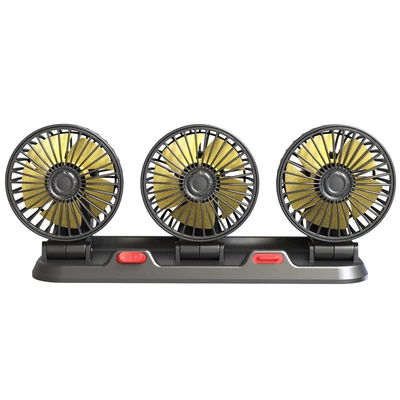 universal double-headed fan Van | Digər kiçik elektrik cihazlar - 12v-car-three-head-fan-f4310