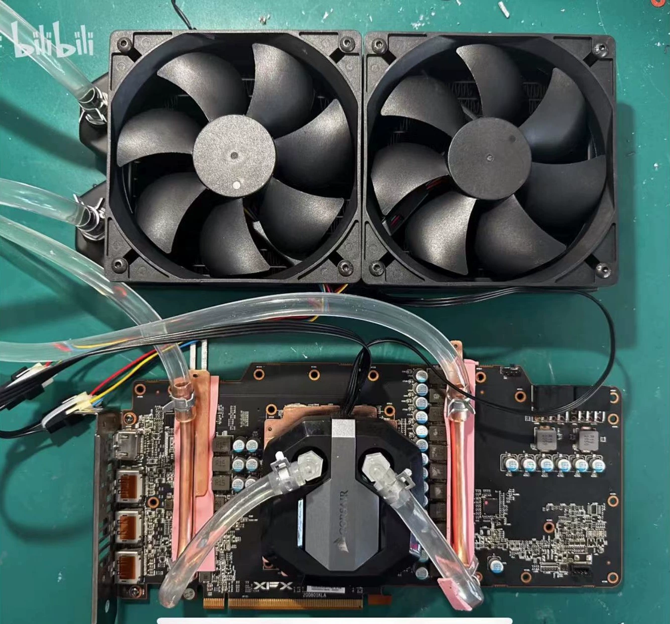 Полная графика процессора интегрированное водяное охлаждение радиатор 2080ti5768900xt1080ti30708090ti4090