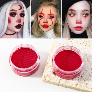 Cross-border watercolor red paint for 10g Christmas Halloween stage performance art performance body painting