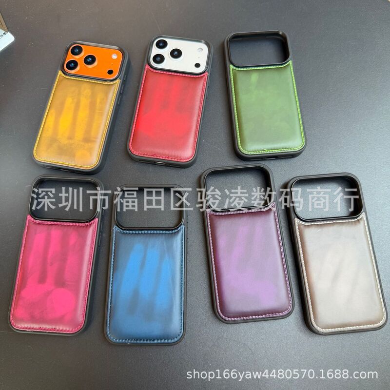 Temperature-Sensitive Thermal Case Suitable for Apple 17 Pro Max Phone Case, iPhone 16 down Jacket Style, 15 High-End Feel, 14 Full Coverage Trendy Temperature-Sensitive Thermal Case Suitable for Apple 17 Pro Max Phone Case, iPhone 16 down Jacket Style, 15 High-End Feel, 14 Full Coverage Trendy