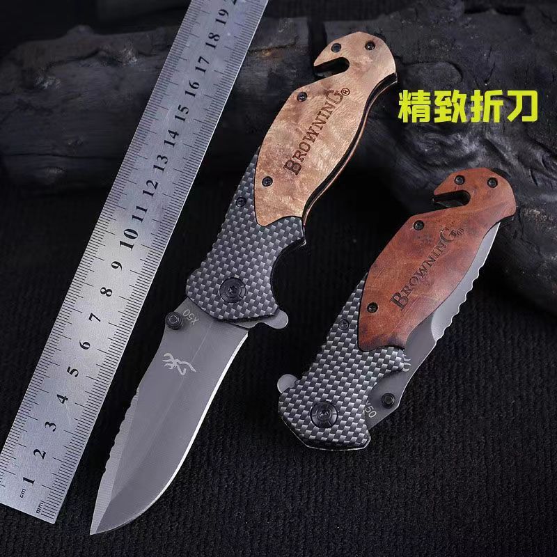 厂家直销高硬度小刀锋利折叠刀随身便携户外刀具折刀阳江小刀