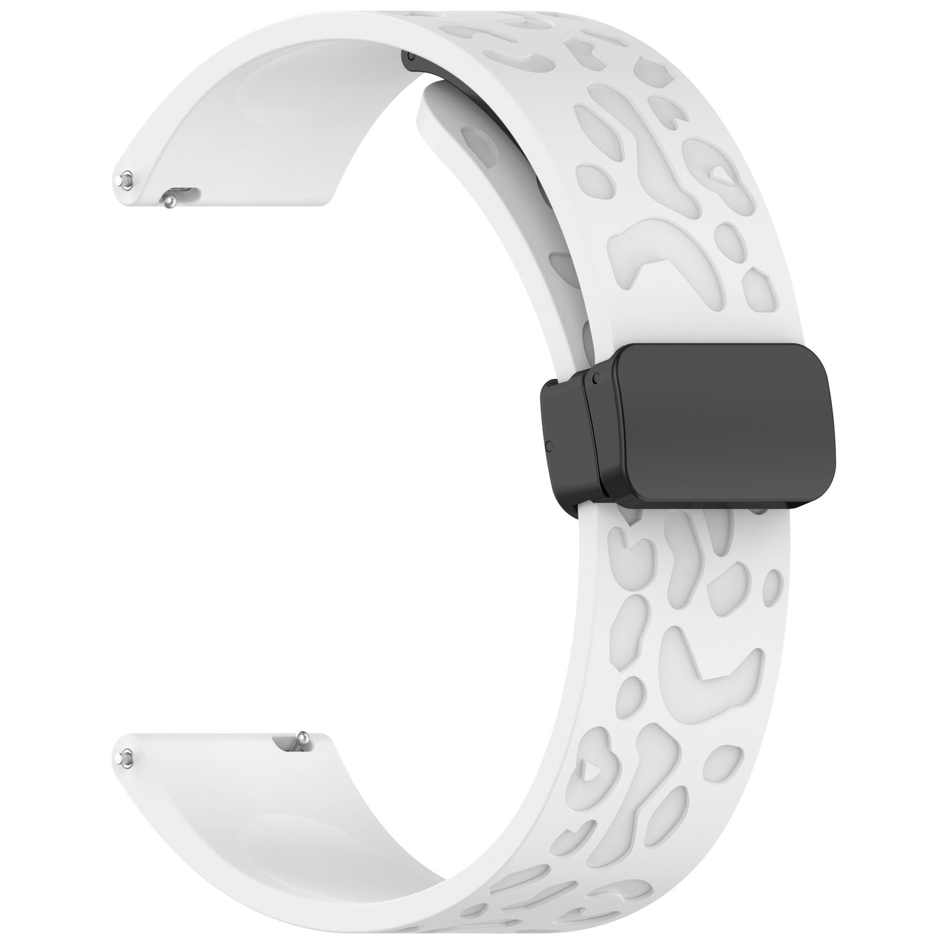 Compatible with the universal leopard print magnetic clasp strap of Huawei and Samsung Galaxy watch5 pro watch5 undefined