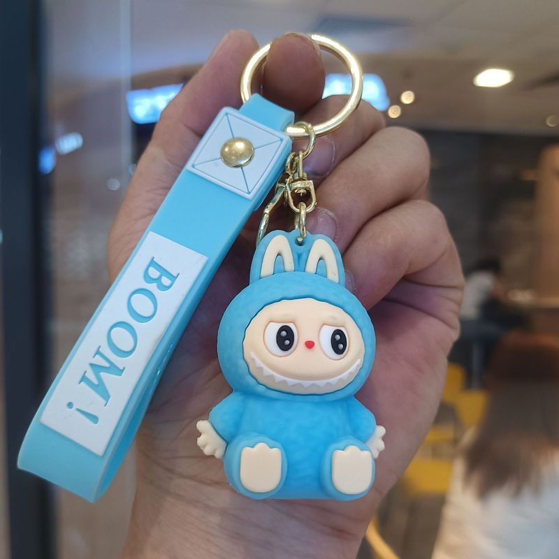 クリエイティブホットスタイルラブブキーホルダー漫画リトルシープペンダントおもちゃベビーグラバーかわいいキーチェーンリング卸売|undefined