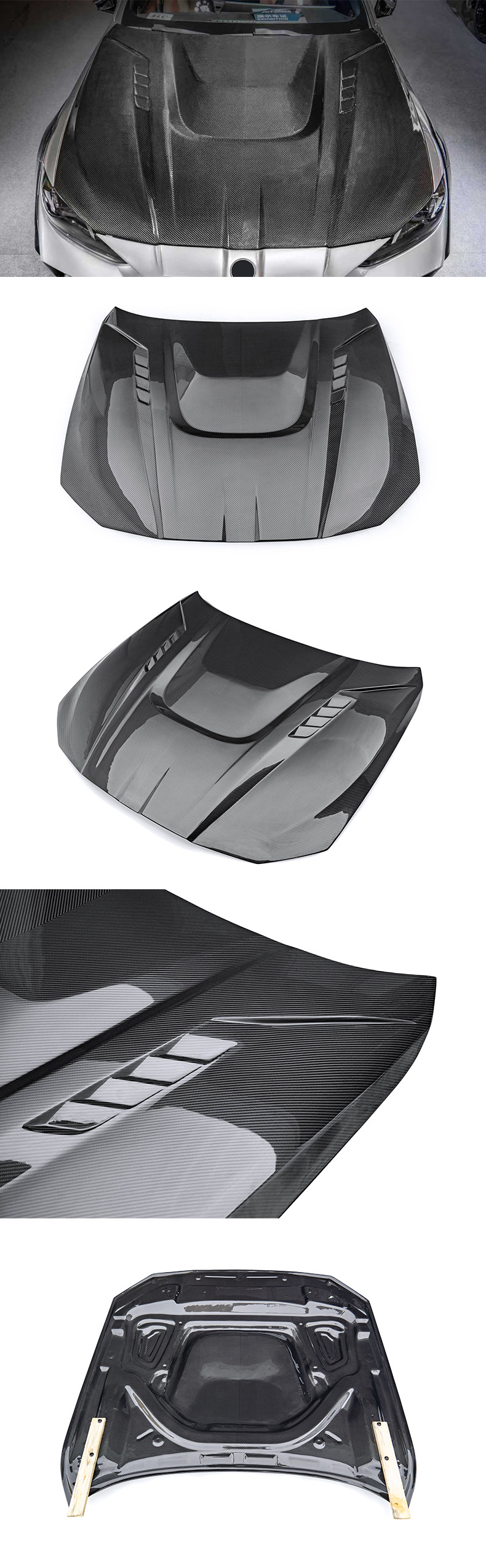 Suitable for Bmw 4 Series G22/G23 Modified Cmst Front Lip, Rear Lip, Side Skirts, Wheel Arches, Rear Wing, Front Bumper, Grille Kit