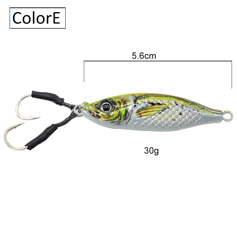 5 PCS Metal Blade Baits Spinner Baits Fresh Water Bass Swimbait Tackle Gear