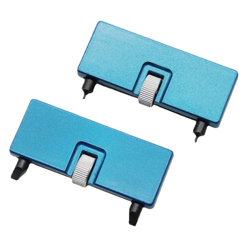 Herramienta de reparación de relojes reloj abridor reloj tapa trasera desmontaje herramienta de reemplazo de batería reloj de dos garras abierto Ver herramienta de cubierta inferior