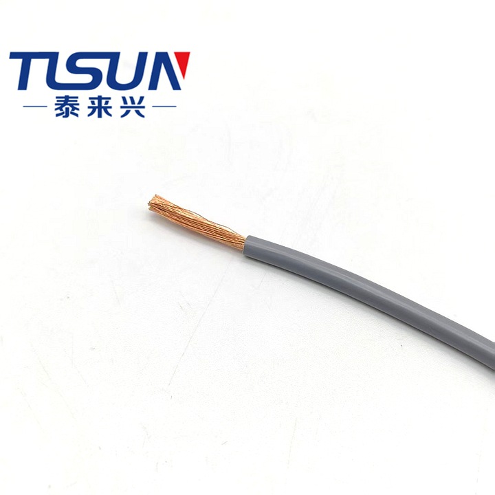 泰来兴厂家供应国标电子单芯线（06)RV 1*0.5MM² 裸铜固定安装线