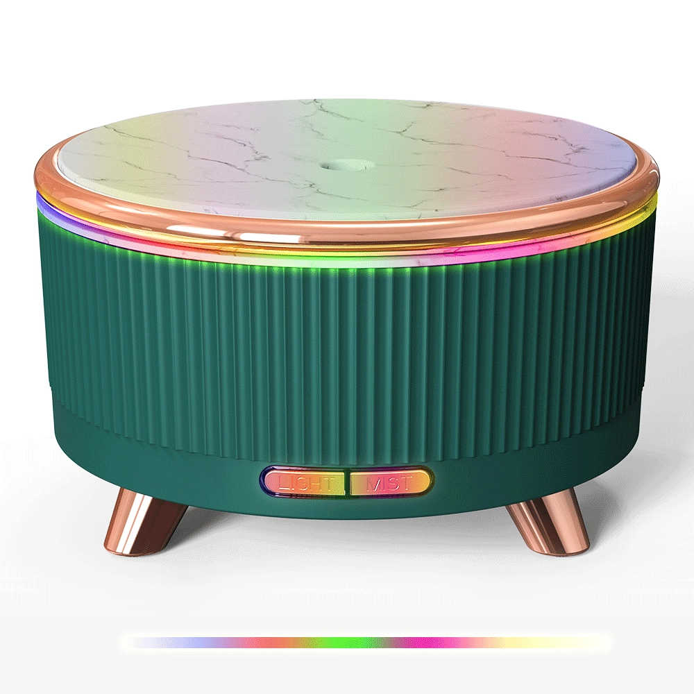 Small ultrasonic aroma diffuser, capacious humidifier, oil, 500 ml