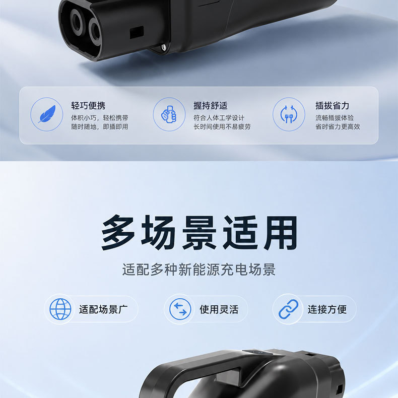 GBT to CCS2 DC 400A charging adapter for Hong Kong, Macau, and mainland China vehicles to Europe