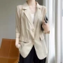 七分袖薄款时尚休闲西服