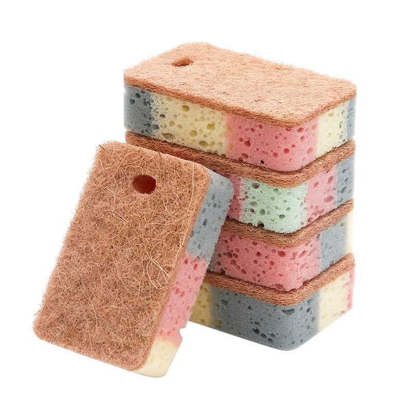 Sponge double-sided hygienic bath sponge, increased thickness, water absorbent