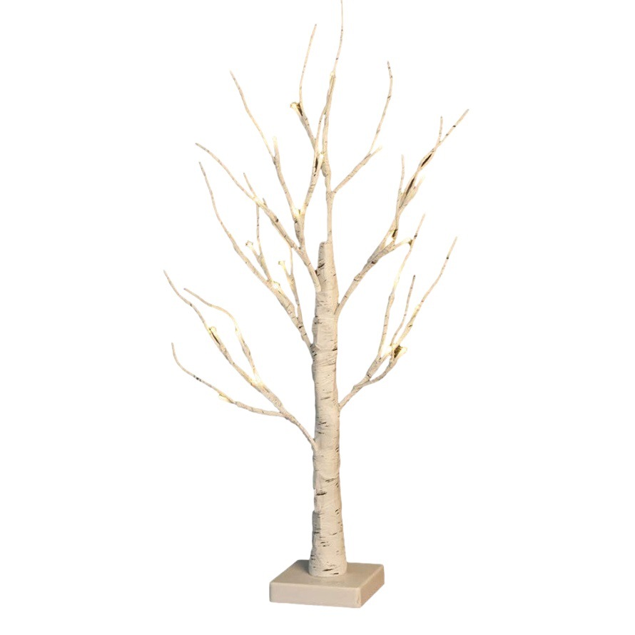 Lámparas LED para interiores, abedul blanco luminoso, año nuevo, festival de primavera, luces decorativas, vacaciones de Navidad, ambiente, paisajes, luces de árboles artificiales