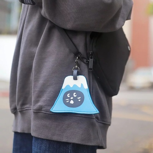 Surprised Cat Personalized Creative Tumbler Key Bag Men's and Women's Car Key Cover Storage Bag Key Pendant Cute