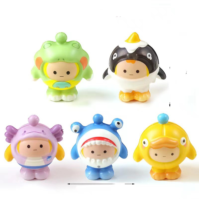 Nueva pU de rebote lento lindo huevo de descompresión pellizcando música juguete de ventilación muñeca de regalo de alto rebote para niños image 4